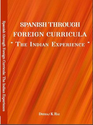 cover image of Spanish through Foreign Curricula